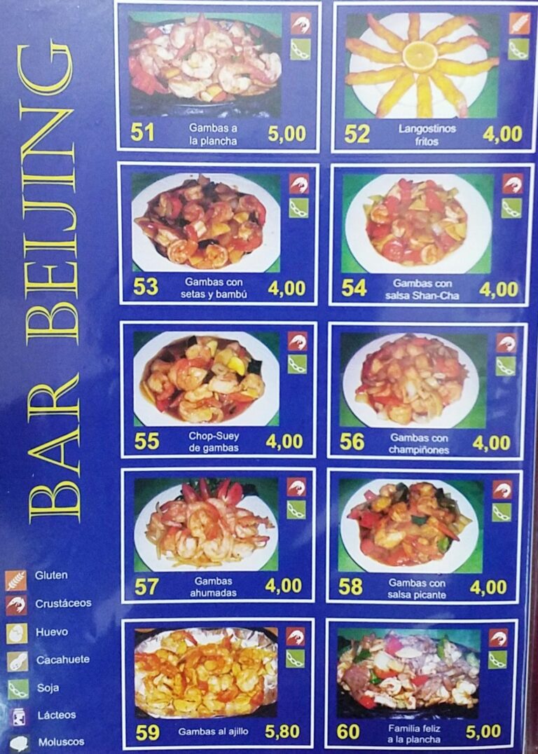 Beijing, restaurante chino en Torrente