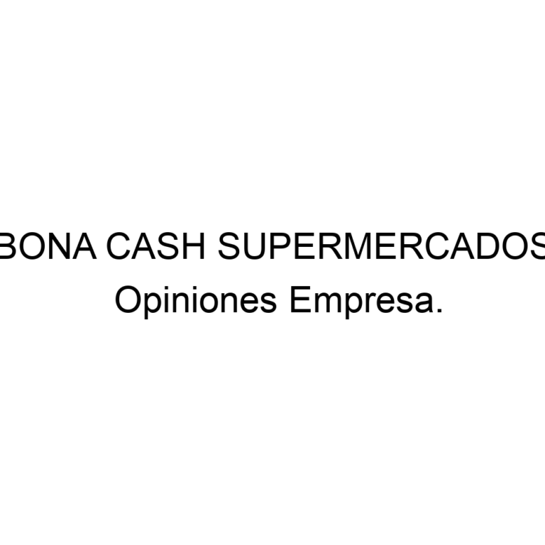 BONA CASH SUPERMERCADOS en Torrente