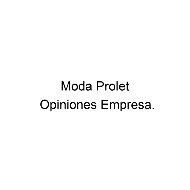 Moda Prolet, Tiendas de Ropa en Torrente